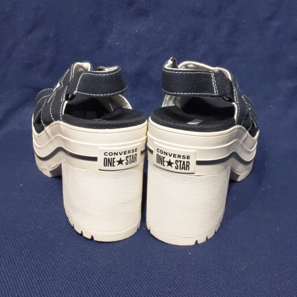 NWT Converse One Star Boardwalk Heels Wedges - Picture 8 of 8